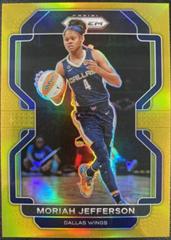 Moriah Jefferson [Gold] #2 Basketball Cards 2022 Panini Prizm WNBA Prices