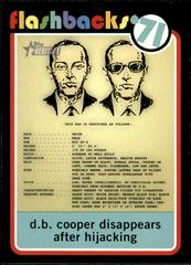 The Mystery of D.B. Cooper #NF14 Baseball Cards 2020 Topps Heritage News Flashbacks Prices