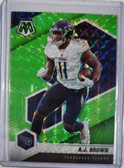 A. J. Brown [Green Fluorescent] #195 Football Cards 2021 Panini Mosaic Prices