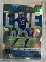 Jared Goff [Cubic] Football Cards 2023 Panini Donruss Production Line Prices