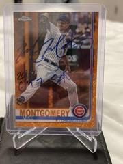 Mike Montgomery [Orange Refractor] #502 Baseball Cards 2019 Topps Chrome Sapphire Prices