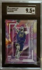 Stephen Curry #9 Basketball Cards 2023 Donruss Elite Dimensions Prices