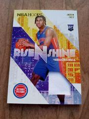 Jaden Ivey [Winter] #RS-JI Basketball Cards 2022 Panini Hoops Rise N Shine Memorabilia Prices