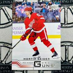 Moritz Seider Hockey Cards 2022 Upper Deck 2001-02 Young Guns Retro Prices