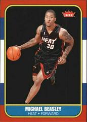 Michael Beasley #164 Basketball Cards 2008 Fleer 1986-87 Rookies Prices