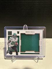 Breece Hall #SS-13 Football Cards 2022 Panini Encased Substantial Rookie Swatches Prices