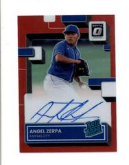 Angel Zerpa [Red] #RRS-AZ Baseball Cards 2022 Panini Donruss Optic Rated Rookie Signatures Prices