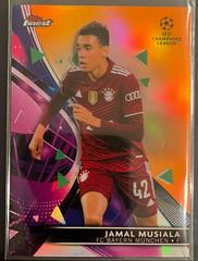 Jamal Musiala [Orange] #89 Soccer Cards 2021 Topps Finest UEFA Champions League Prices