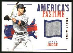 Aaron Judge [Red] #APS-AJ Baseball Cards 2022 Panini Chronicles America's Pastime Swatches Prices