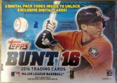 Blaster Box Baseball Cards 2016 Topps Bunt Prices