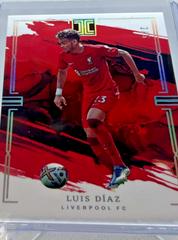 Luis Diaz [Ruby Silver] #99 Soccer Cards 2022 Panini Impeccable Premier League Prices