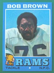 Bob Brown Football Cards 1971 Topps Prices