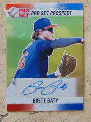 Brett Baty [Red] #PS-BB1 Baseball Cards 2021 Pro Set Autographs Prices