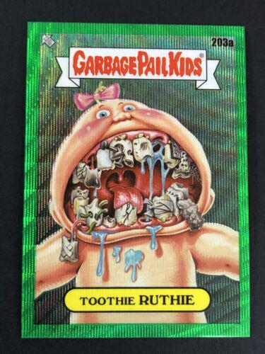 Toothie RUTHIE [Green Wave Refractor] #203a Prices | 2022 Garbage Pail ...