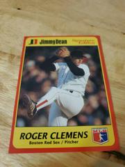 Roger Clemens #18 Baseball Cards 1991 Jimmy Dean Prices