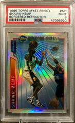 Shawn Kemp [Bordered Refractor] Basketball Cards 1996 Topps Mystery Finest Prices