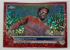 Bryce Harper [SP Variation Red Speckle] Baseball Cards 2022 Topps Chrome Prices