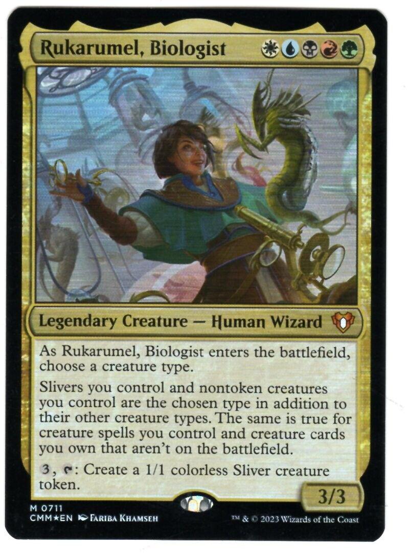 Rukarumel, Biologist #711 Magic Commander Masters