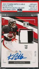 Kyle Pitts [Silver Autograph] #110 Football Cards 2021 Panini Impeccable Prices