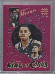 Dejounte Murray [Pink] Basketball Cards 2021 Panini Illusions King of Cards Prices