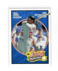 Will Clark [Blue] #94 Baseball Cards 2005 Upper Deck Baseball Heroes Prices