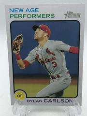 Dylan Carlson #NAP-15 Baseball Cards 2022 Topps Heritage New Age Performers Prices