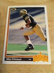 Mike Pritchard #8 Football Cards 1991 Upper Deck Prices
