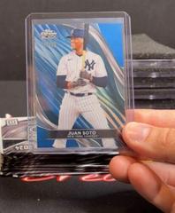 Juan Soto [Blue Refractor] #20 Baseball Cards 2024 Topps Chrome Black Prices