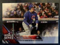 Anthony Rizzo Baseball Cards 2016 Topps Chicago Cubs World Series Champions Prices