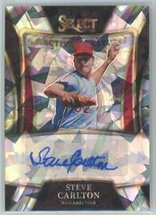 Steve Carlton [Cracked Ice] Baseball Cards 2022 Panini Select Selective Signatures Prices