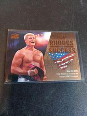 Cody Rhodes [Gold] Wrestling Cards 2021 Upper Deck AEW Rhodes to Success Prices