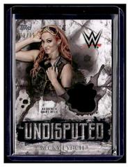Becky Lynch #UR-BK Wrestling Cards 2018 Topps WWE Undisputed Relics Prices