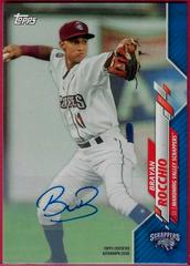 Brayan Rocchio [Blue Auto] Baseball Cards 2020 Topps Pro Debut Prices