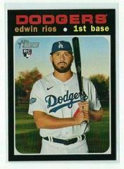 Edwin Rios [Missing Signature] Baseball Cards 2020 Topps Heritage Prices