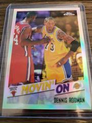 Dennis Rodman [Refractor] Basketball Cards 1998 Topps Chrome Prices