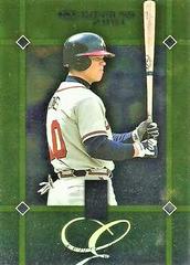 Chipper Jones #ES6 Baseball Cards 2001 Donruss Elite Prices