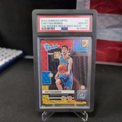 Chet Holmgren [Red Gold Wave] #2 Basketball Cards 2022 Panini Donruss Optic The Rookies Prices
