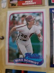 Mike Schmidt #100 Baseball Cards 1989 Topps Prices