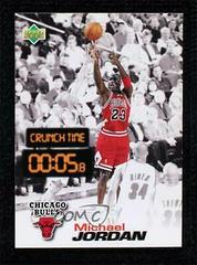 Michael Jordan Basketball Cards 1997 Upper Deck Nestle Crunch Time Prices