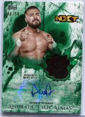 Andrade 'Cien' Almas Wrestling Cards 2018 Topps WWE Undisputed Autograph Relic Prices