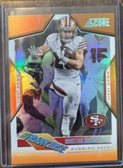 Christian McCaffrey [First Down] #28 Football Cards 2023 Panini Score The Franchise Prices