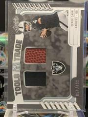 Derek Carr Football Cards 2022 Panini Absolute Tools of the Trade Double Prices