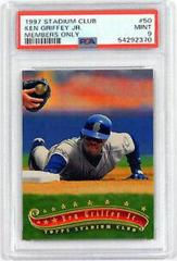 Ken Griffey Jr. [Members Only] #50 Baseball Cards 1997 Stadium Club Prices