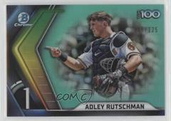 Adley Rutschman [Aqua] #BTP-1 Baseball Cards 2022 Bowman Scouts' Top 100 Prices