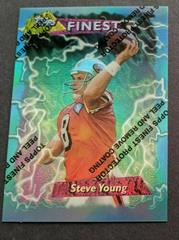Steve Young [Refractor] Football Cards 1995 Topps Finest Prices