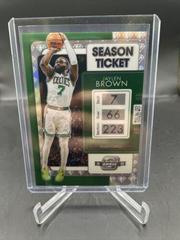 Jaylen Brown [75th Anniversary] Basketball Cards 2021 Panini Contenders Optic Prices