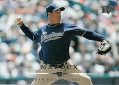 Greg Maddux #182 Baseball Cards 2008 Upper Deck Prices