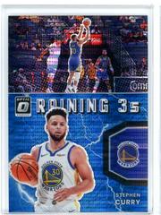 Stephen Curry [Blue Pulsar] Basketball Cards 2021 Panini Donruss Optic Raining 3s Prices
