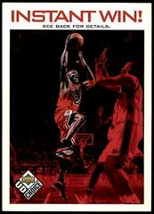 Michael Jordan #IW5 Basketball Cards 1998 UD Choice Instant Win Prices