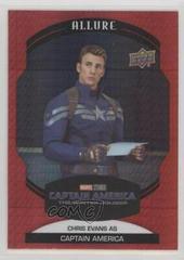 Chris Evans as Captain America [Red] Marvel 2022 Allure Prices
